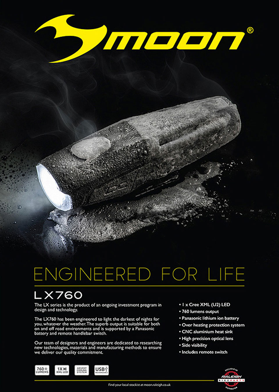 Moon lights advert