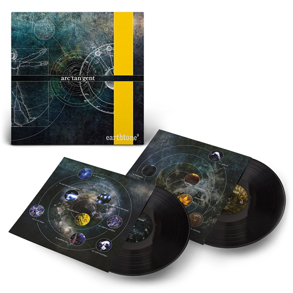 earthtone9 - arc'tan'gent 20th anniversary vinyl packaging