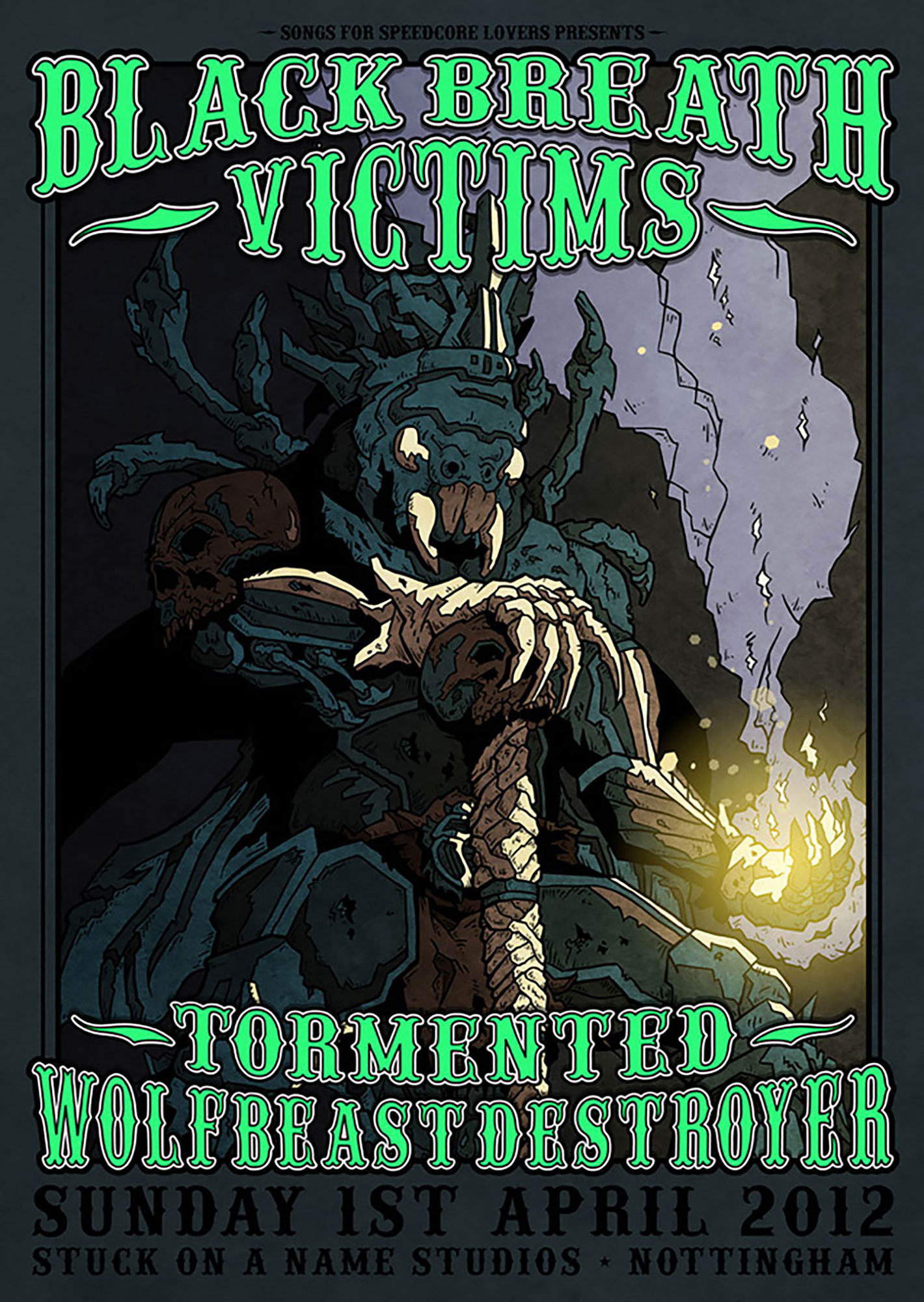 Black Breath Gig Poster