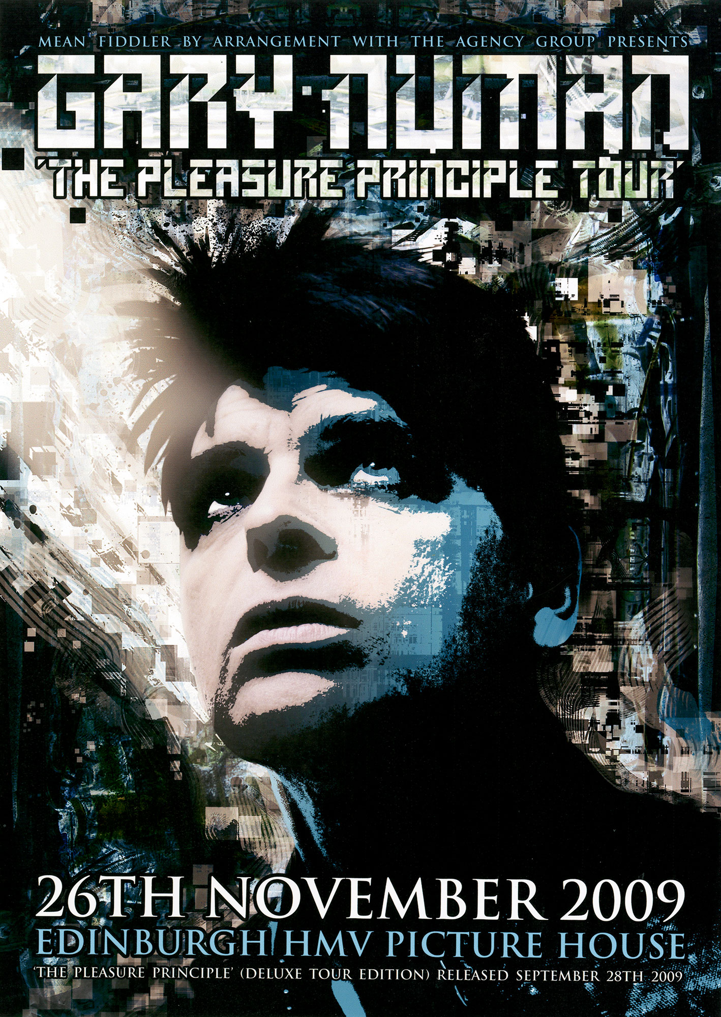 Gary Numan Gig Poster