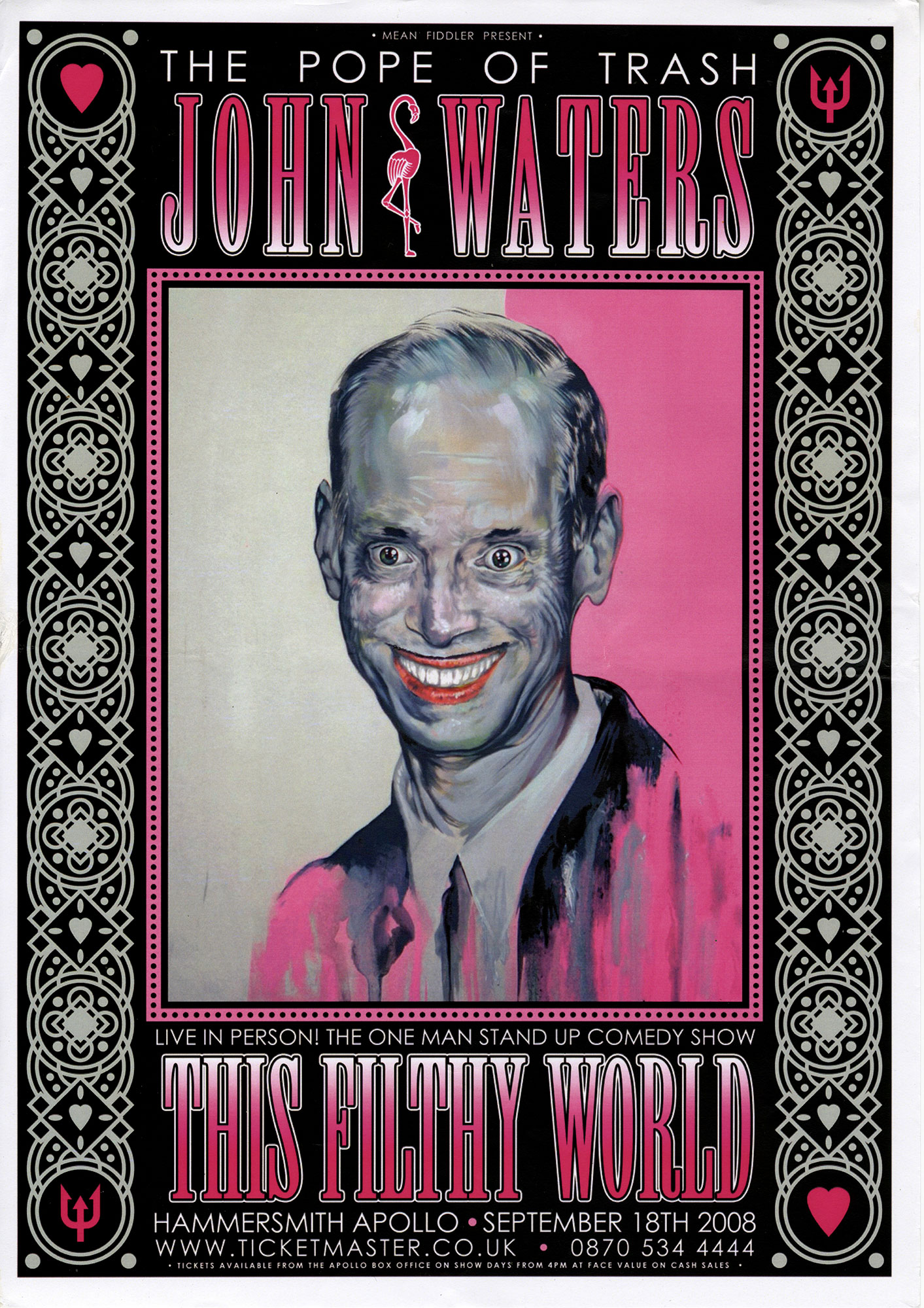 John Waters Gig Poster