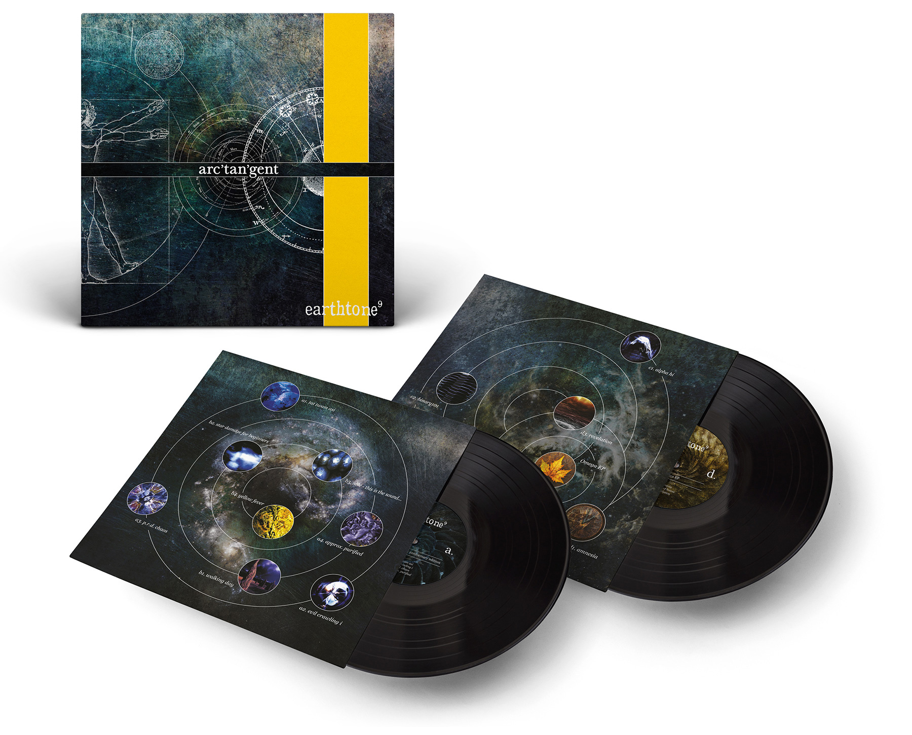earthtone9 arc'tan'gent 20th anniversary reissue gatefold vinyl
