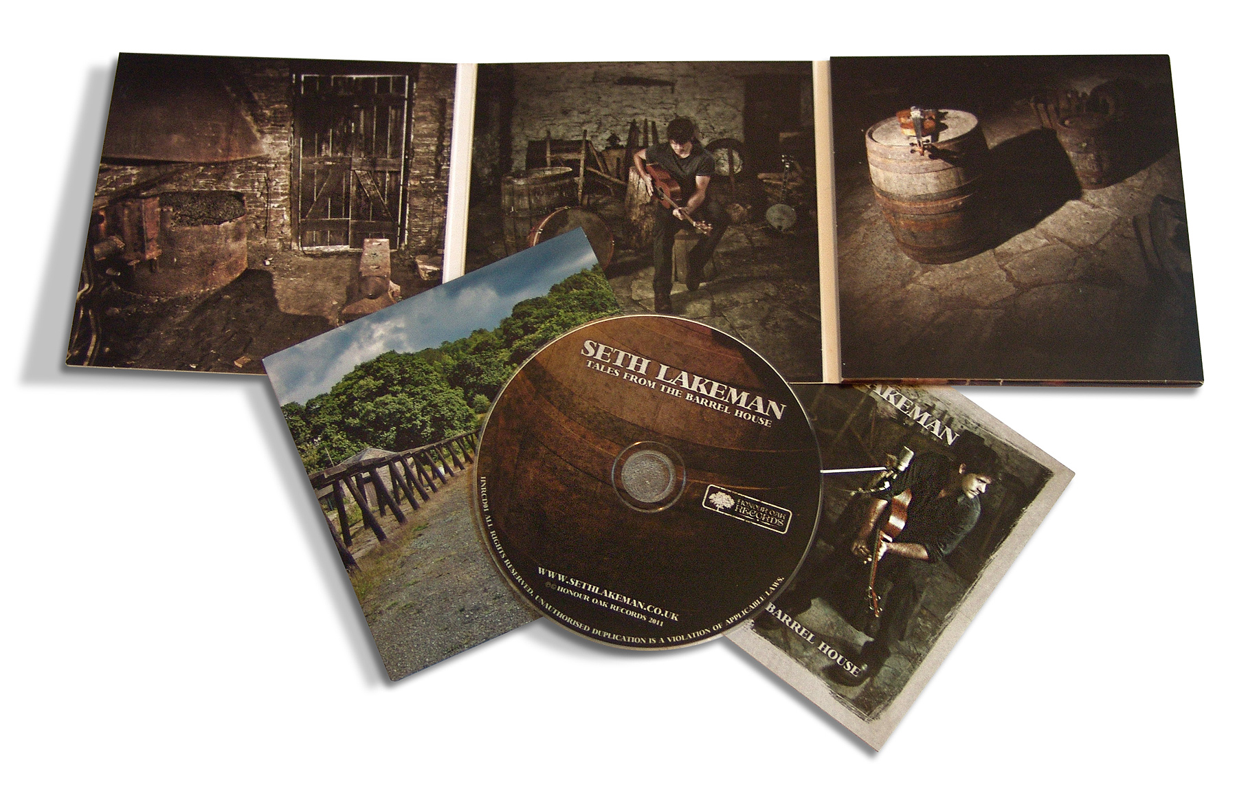 Seth Lakeman Tales From The Barrel House gatefold CD