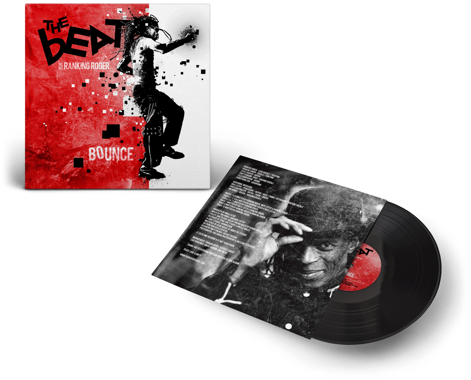 The Beat Featuring Ranking Roger Bounce vinyl