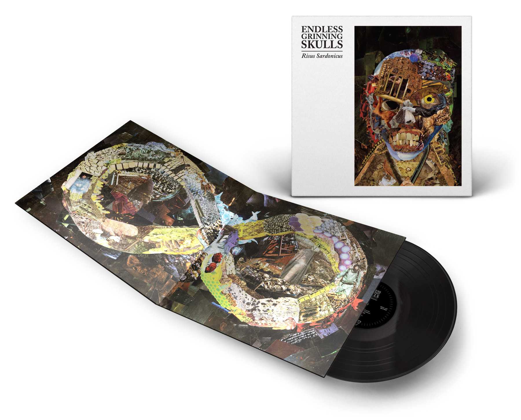 Endless Grinning Skulls Risus Sardonicus vinyl