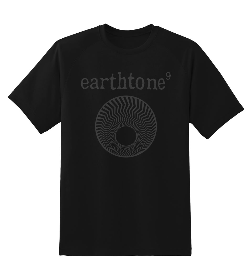 earthtone9 op art t-shirt
